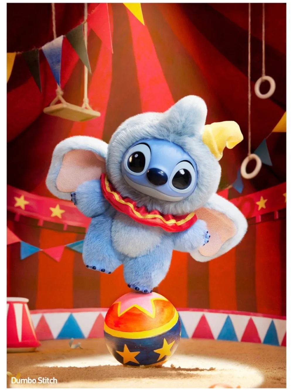 PopMart Lot of 4 Stitch Adventure Series Vinyl Plush Pendant